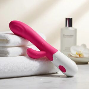 Vibrador Estimulador De Clítoris 2 En 1 A Pilas xxx026