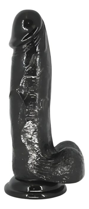 Consolador Dildo Pene Realista Con Escroto Y Ventosa xxx014