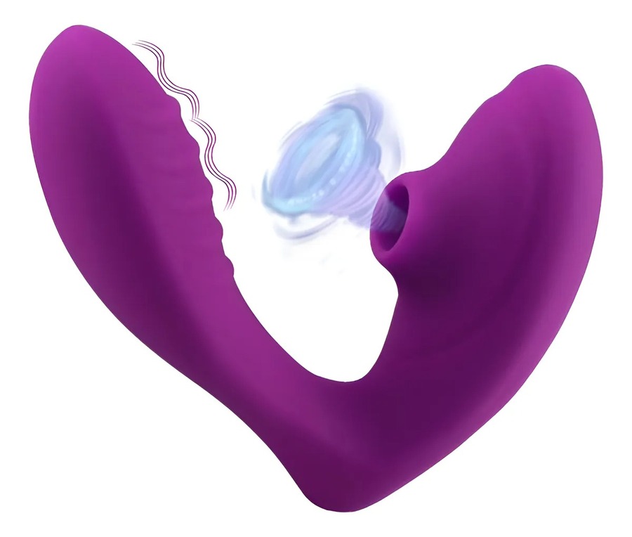 Vibrador Succionador De Clítoris Recargable 10 Modos xxx019 - Imagen 2