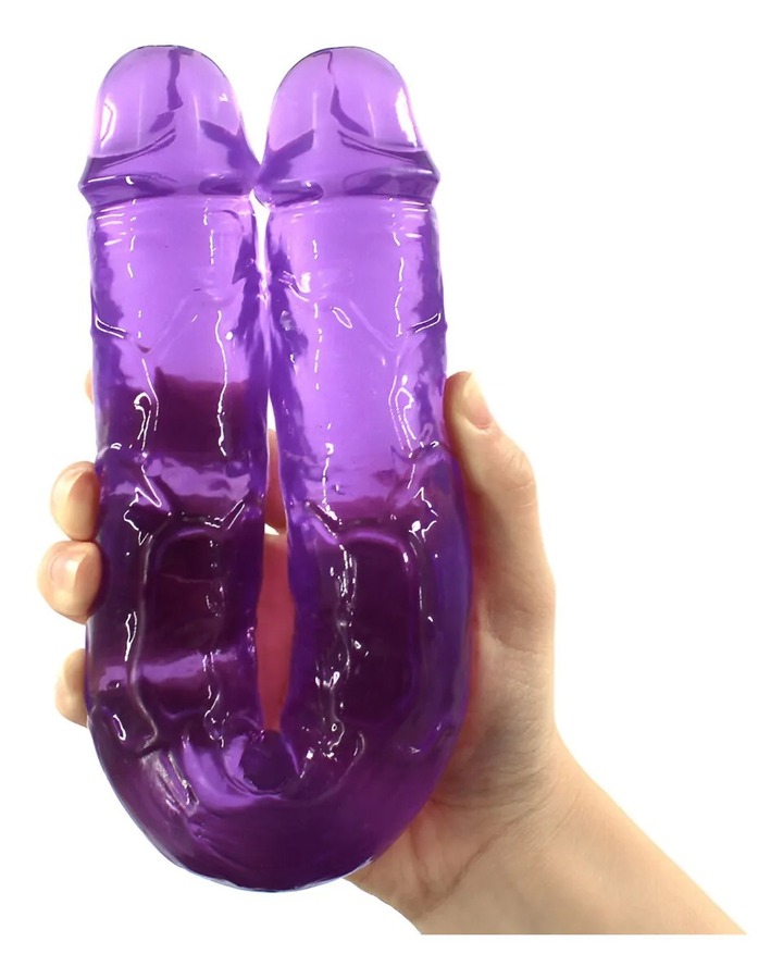 Consolador Dildo Pene Doble Flexible 23.5cm X 2.5cm xxx075 - Imagen 2