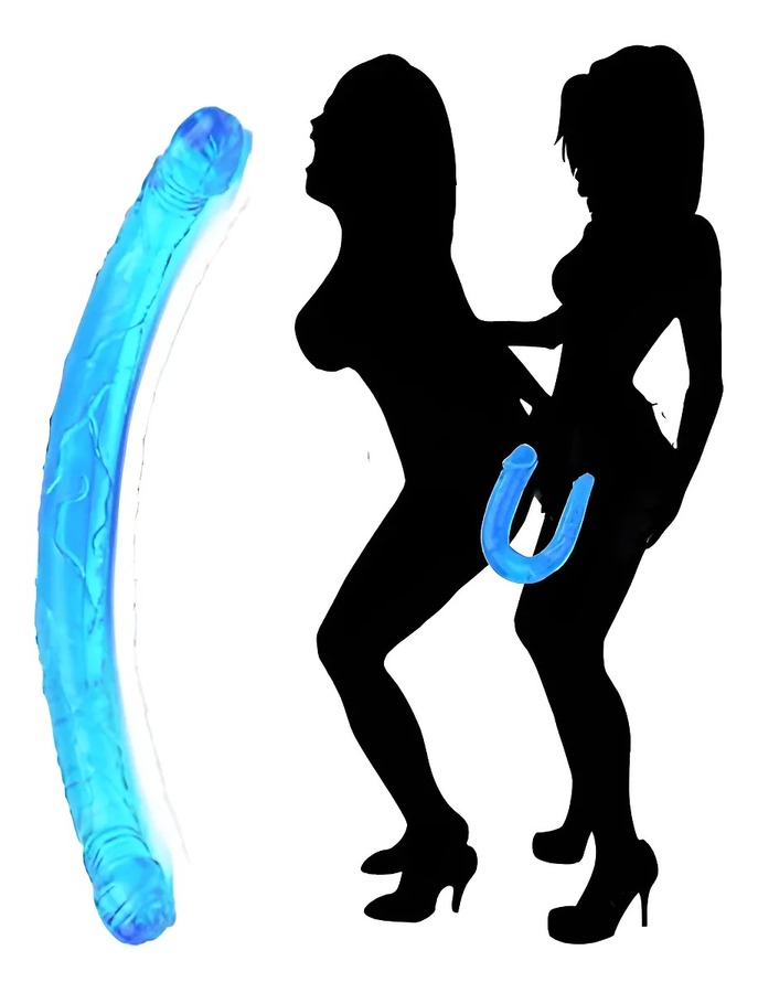Consolador Dildo Pene Doble Flexible 32cm Pvc Color Trxxx095 - Imagen 3