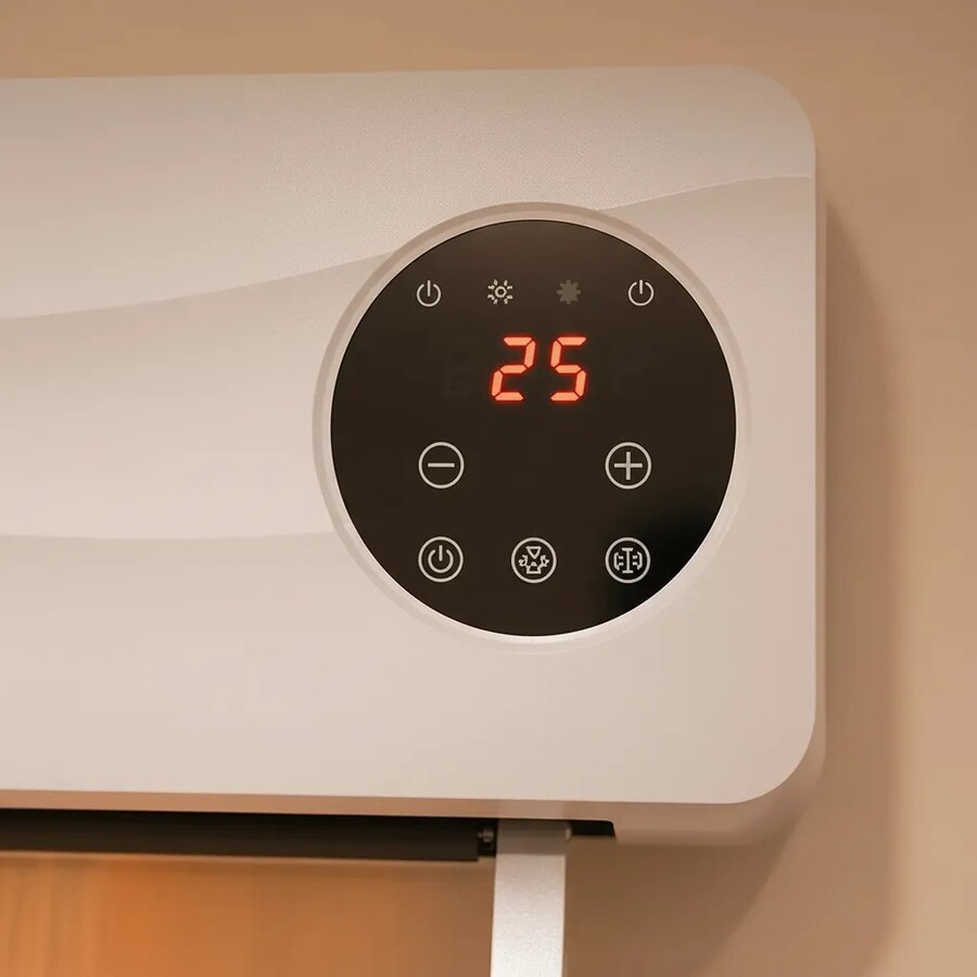 Caloventilador de pared 2000w Potop pt601 con tender - Imagen 3