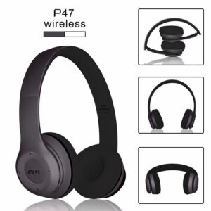 Auricular inalambrico P47 colores BT/SD/RECARGABLE