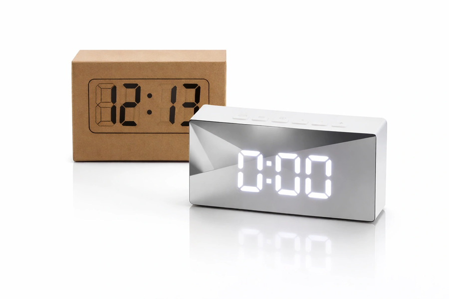 Reloj despertador pilas o usb 1826B