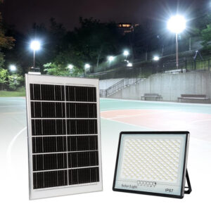 Foco solar 128 leds 100w new tns09-077