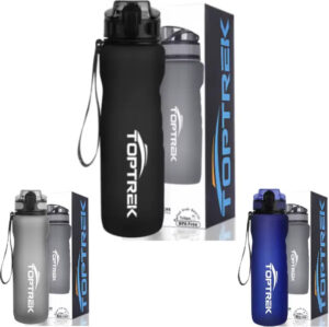 Botella de agua deportiva 1lt TOPTREK