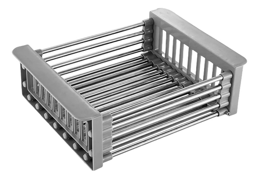 Escurridor de cocina acero inox retractil - Imagen 3