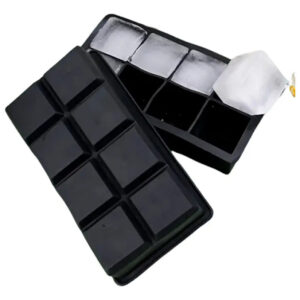 Hielera Molde De Silicona X 8 Cubitos Grandes