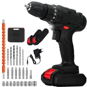 Taladro Inalambrico Con 2 Baterias 21v