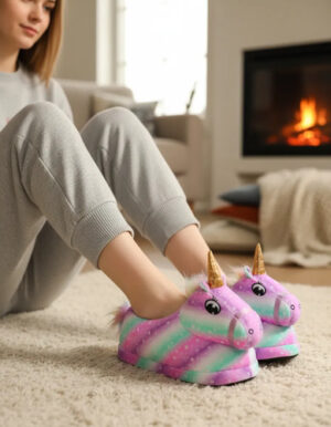 Pantufla Unicornio