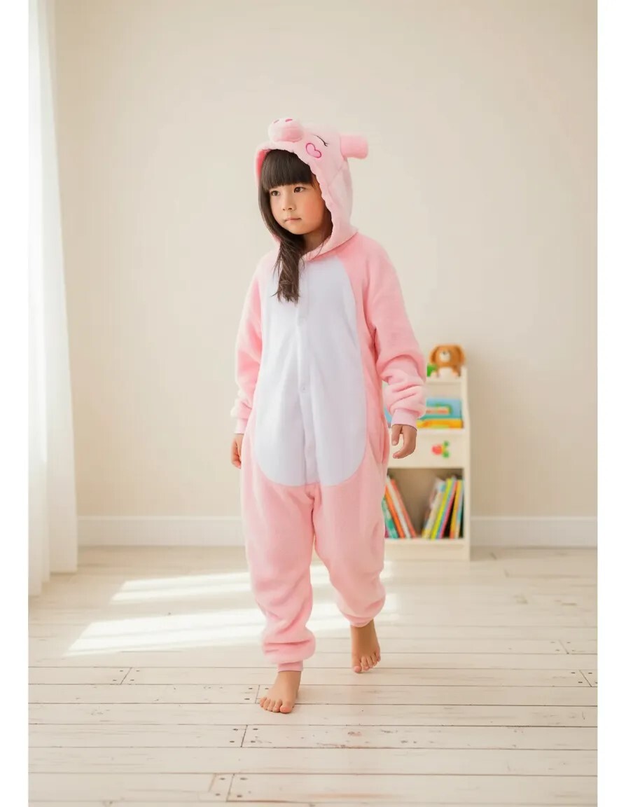 Pijama Niño Cerdito 120 Cm