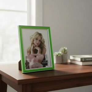 Porta Foto 15 X 20 Borde Ancho Plateado/colores