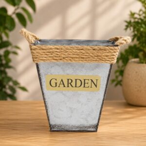 Balde De Metal Garden Ec123