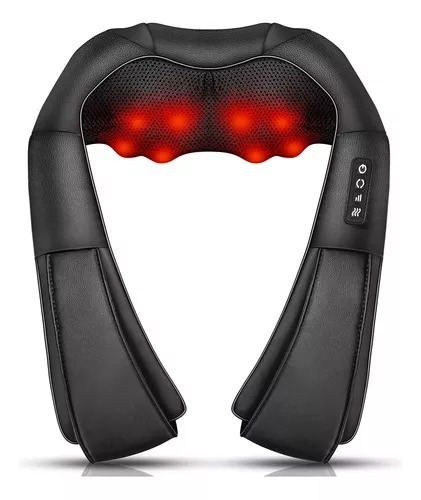Masajeador Shiatzu cuello/espalda NEGRO var1146 - Imagen 2