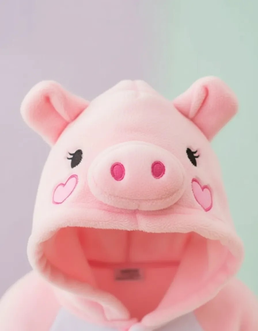 Pijama Niño Cerdito 120 Cm - Imagen 3