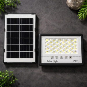 Foco solar 128 leds 100w new tns09-077