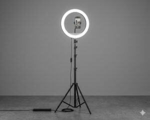 Aro De Luz Led 33 cm 15w  120LEDS tripode var886