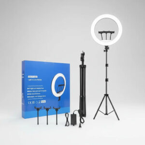 Aro De Luz Led 45 Cms Con 3 Soportes Y Tripode 1,7 Mts