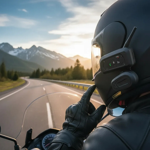 Intercomunicador Bluetooth Para Cascos De Moto - Imagen 2
