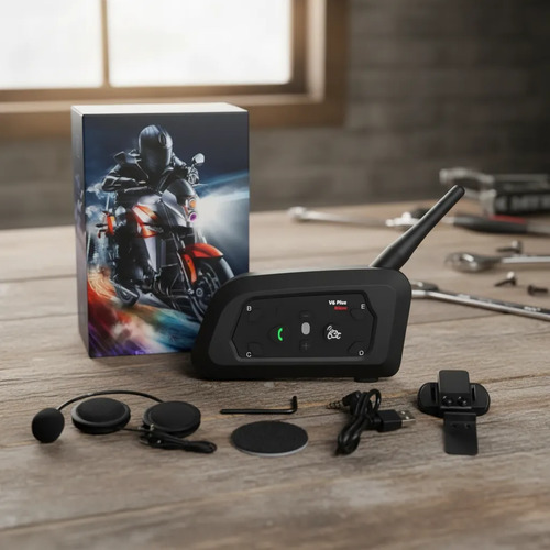 Intercomunicador Bluetooth Para Cascos De Moto - Imagen 3