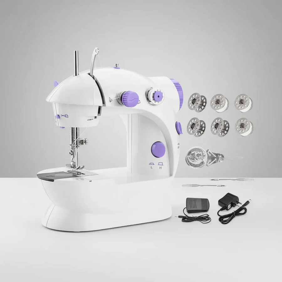 Maquina de coser a pila y electrica