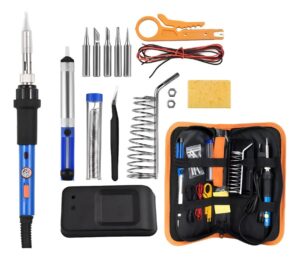 Kit Soldador Estaño 60W Temperatura Ajustable
