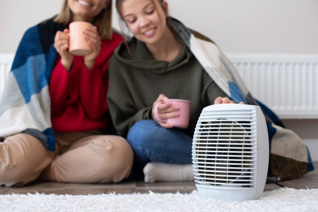 caloventilador tipo de estufa eléctrica