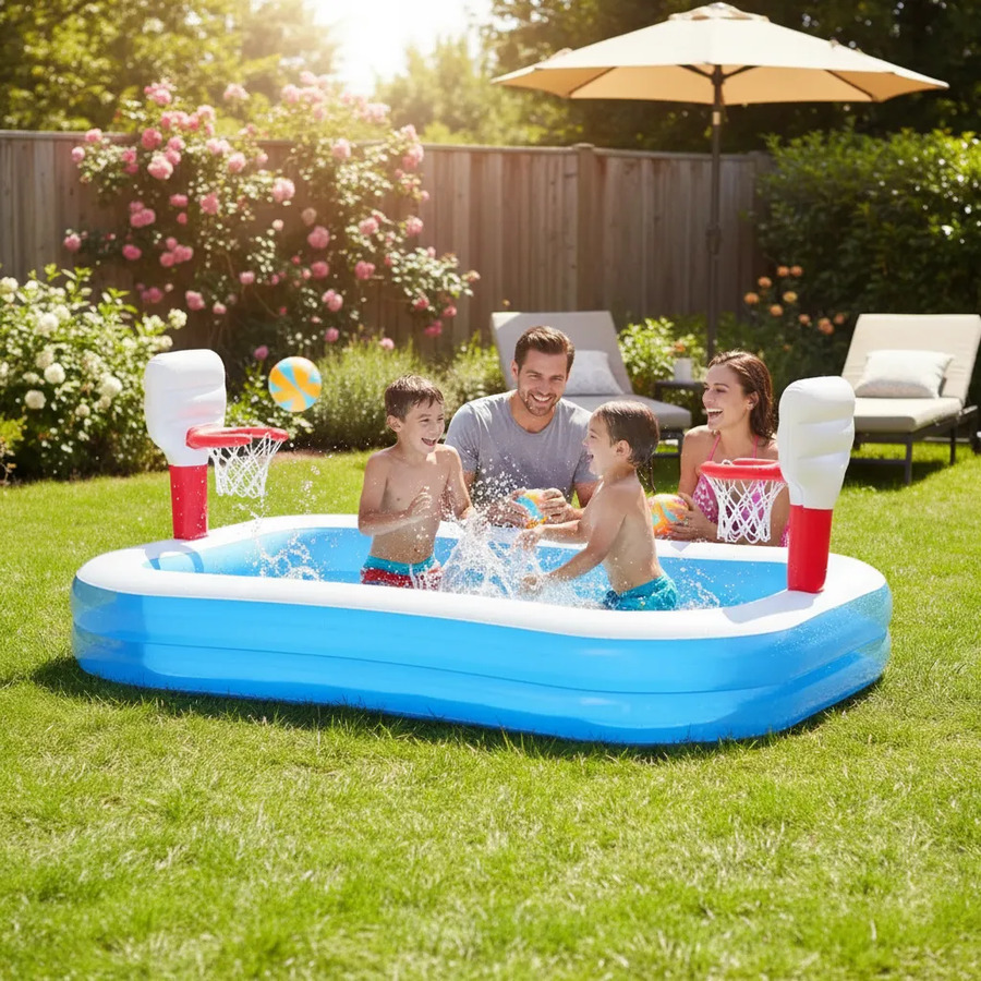 Piscina Inflable Infantil Basquet Bestway Bw54122