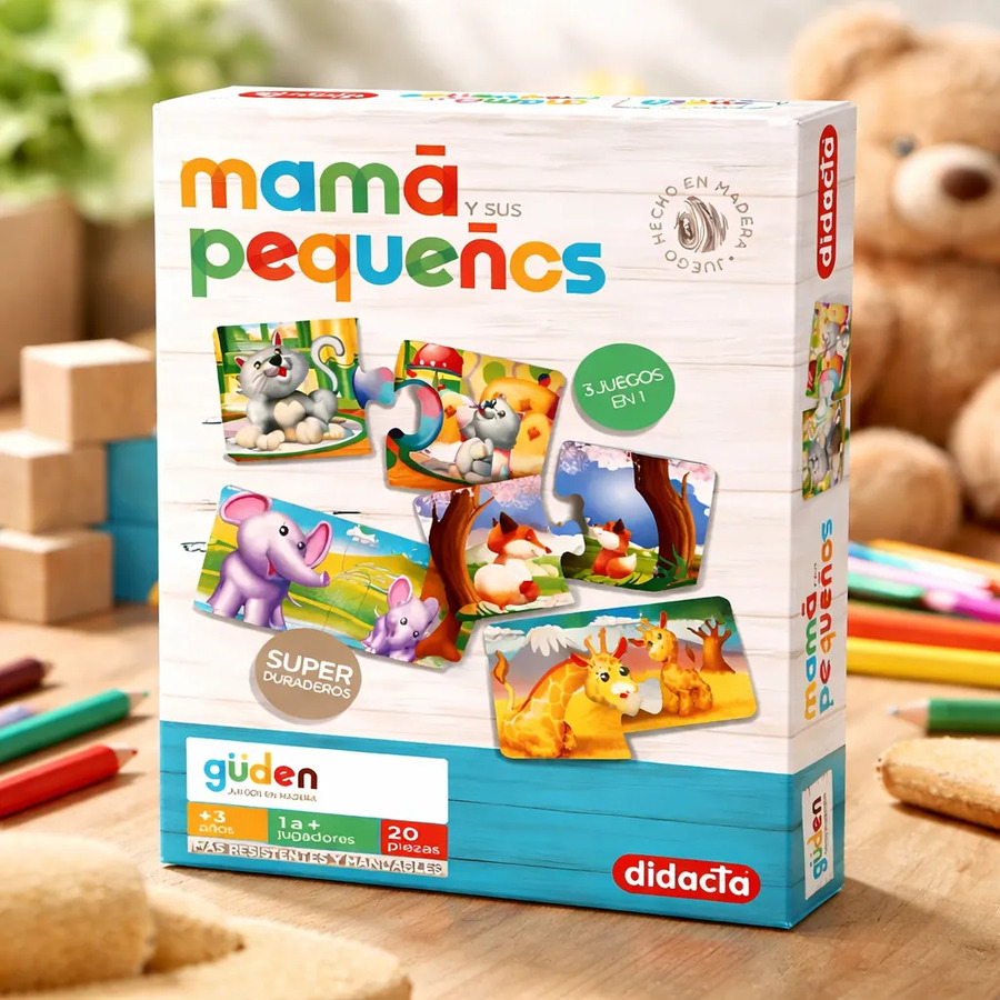 Juego De Caja Mama Y Sus Pequeños