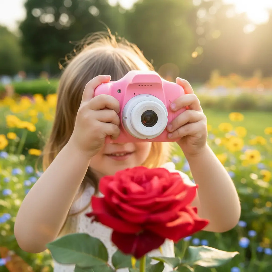 Camara De Fotos Infantil Hd Colores - Imagen 3