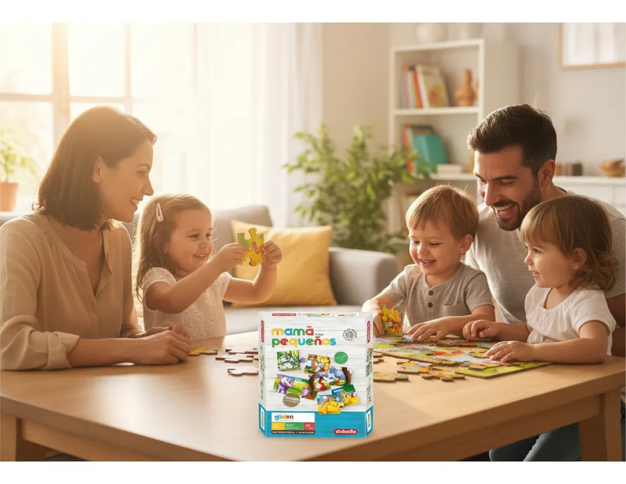 Juego De Caja Mama Y Sus Pequeños - Imagen 2