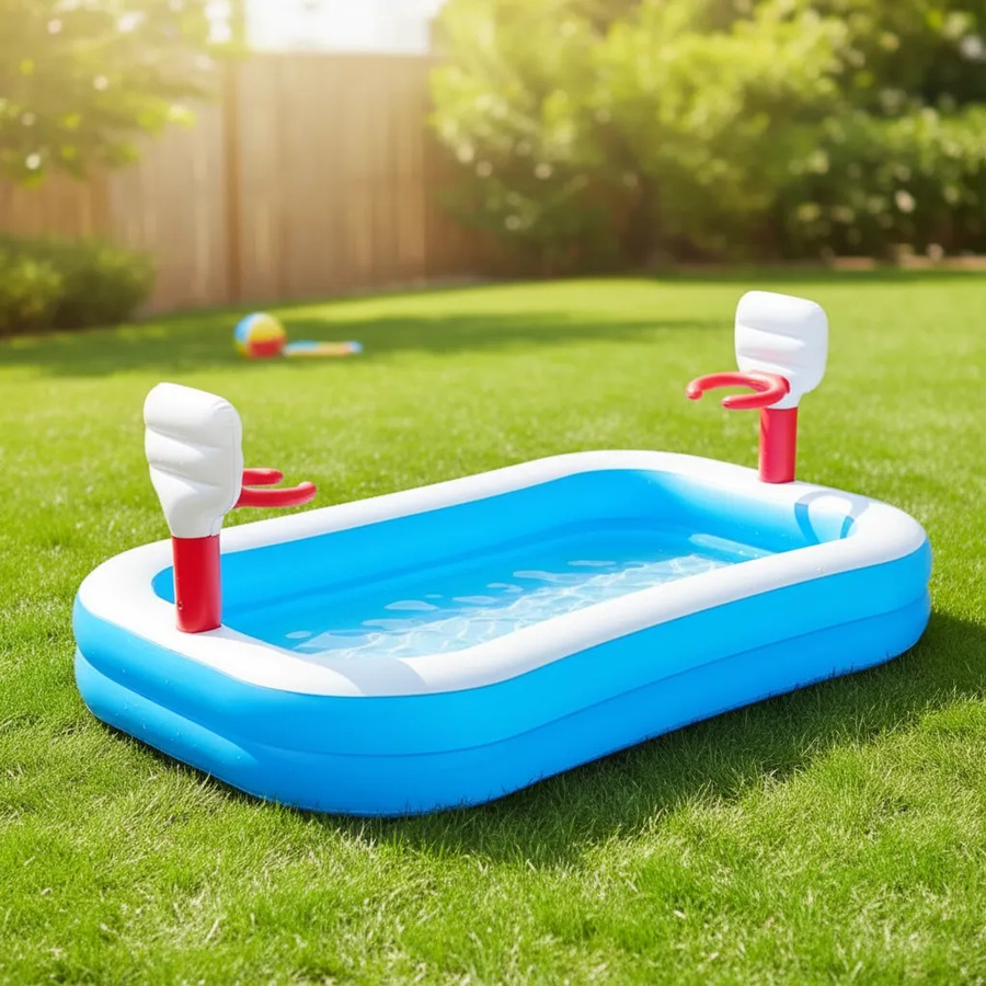 Piscina Inflable Infantil Basquet Bestway Bw54122 - Imagen 2