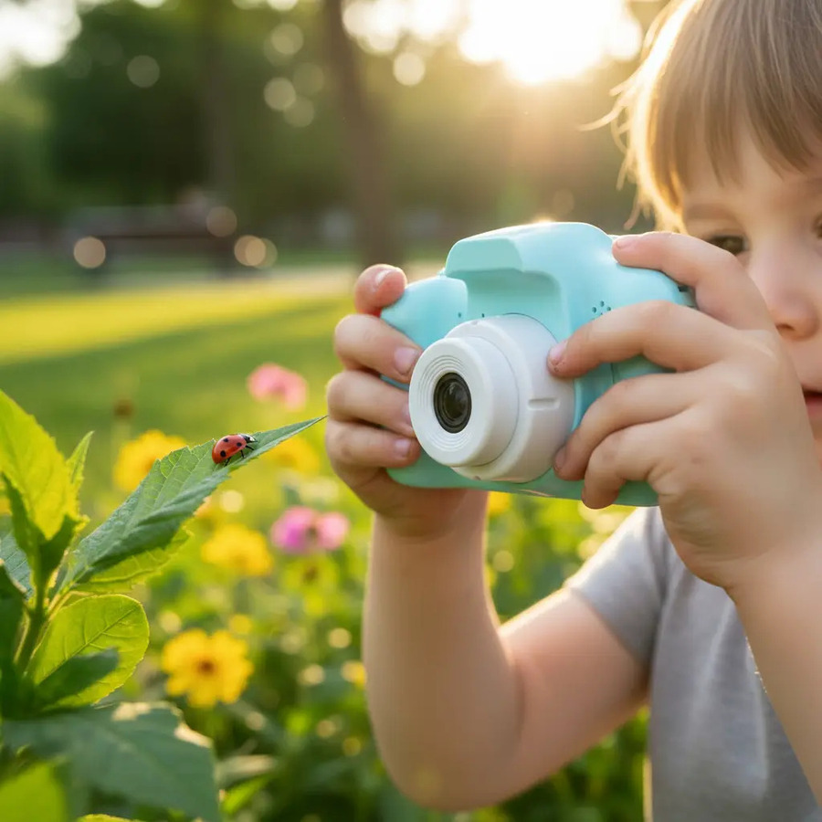 Camara De Fotos Infantil Hd Colores - Imagen 4