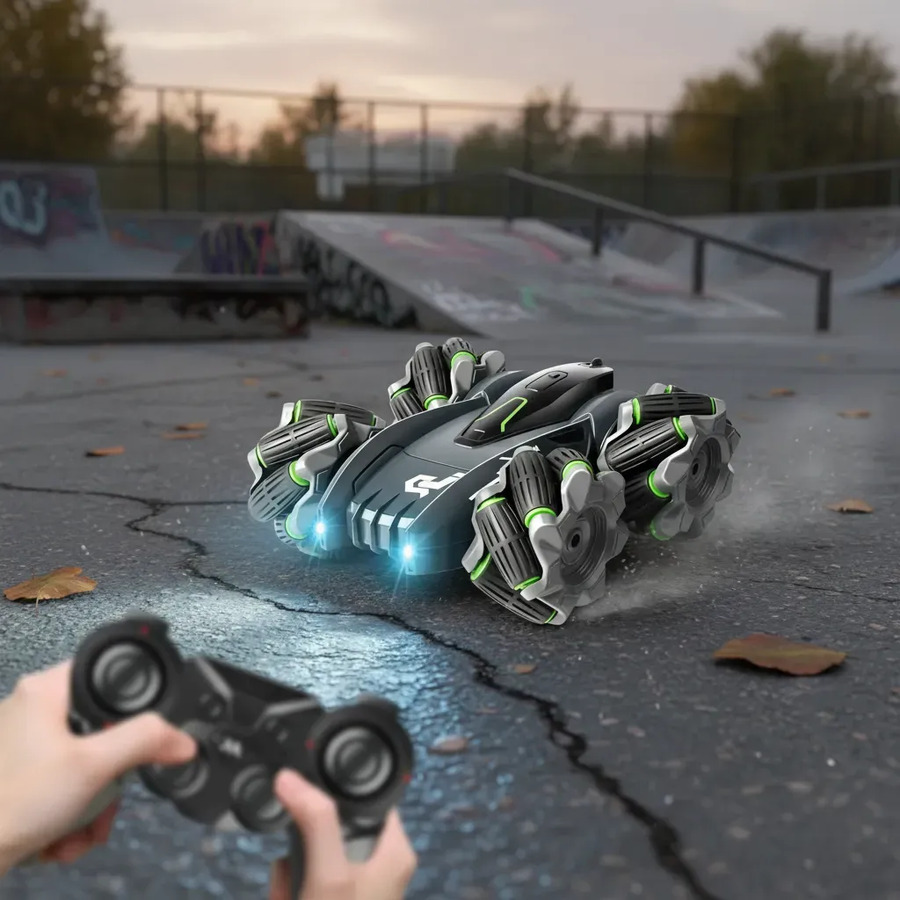 Auto a control remoto con luces 360° - Imagen 3