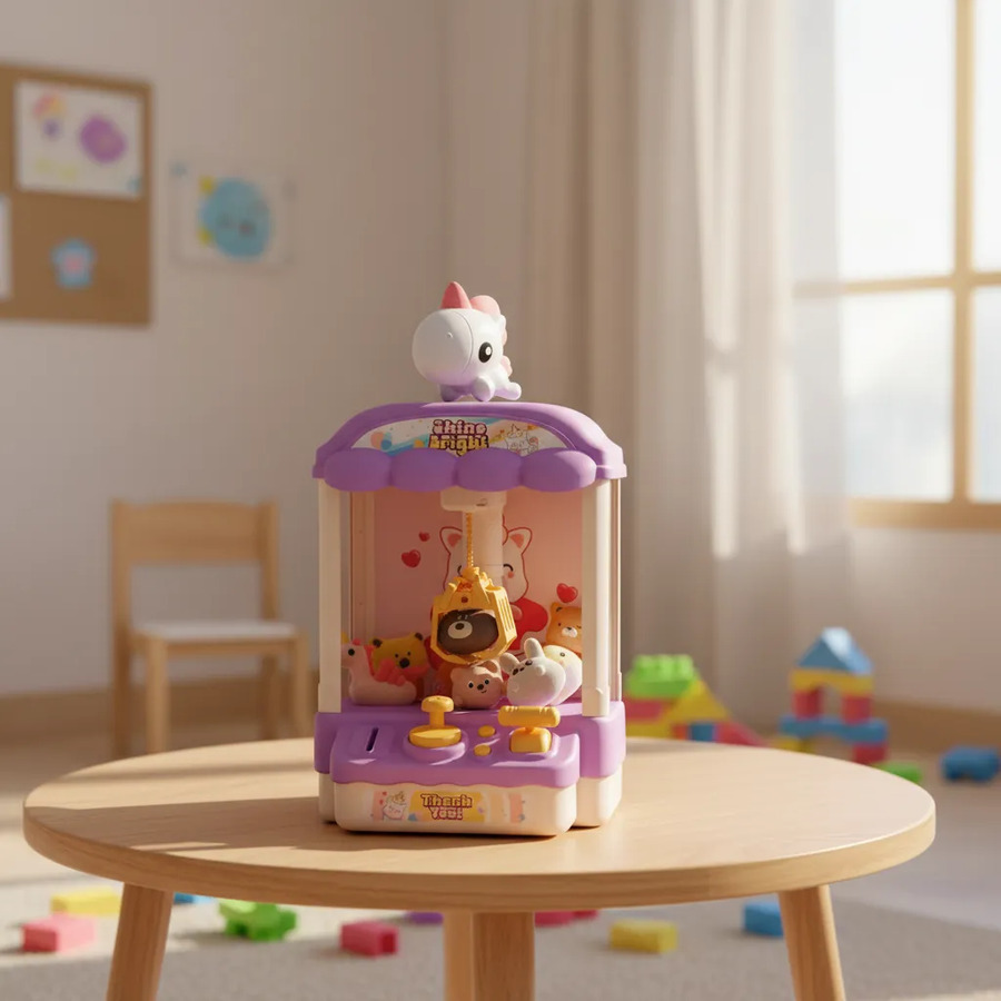 Maquina Agarra Peluches Recargable - Imagen 4