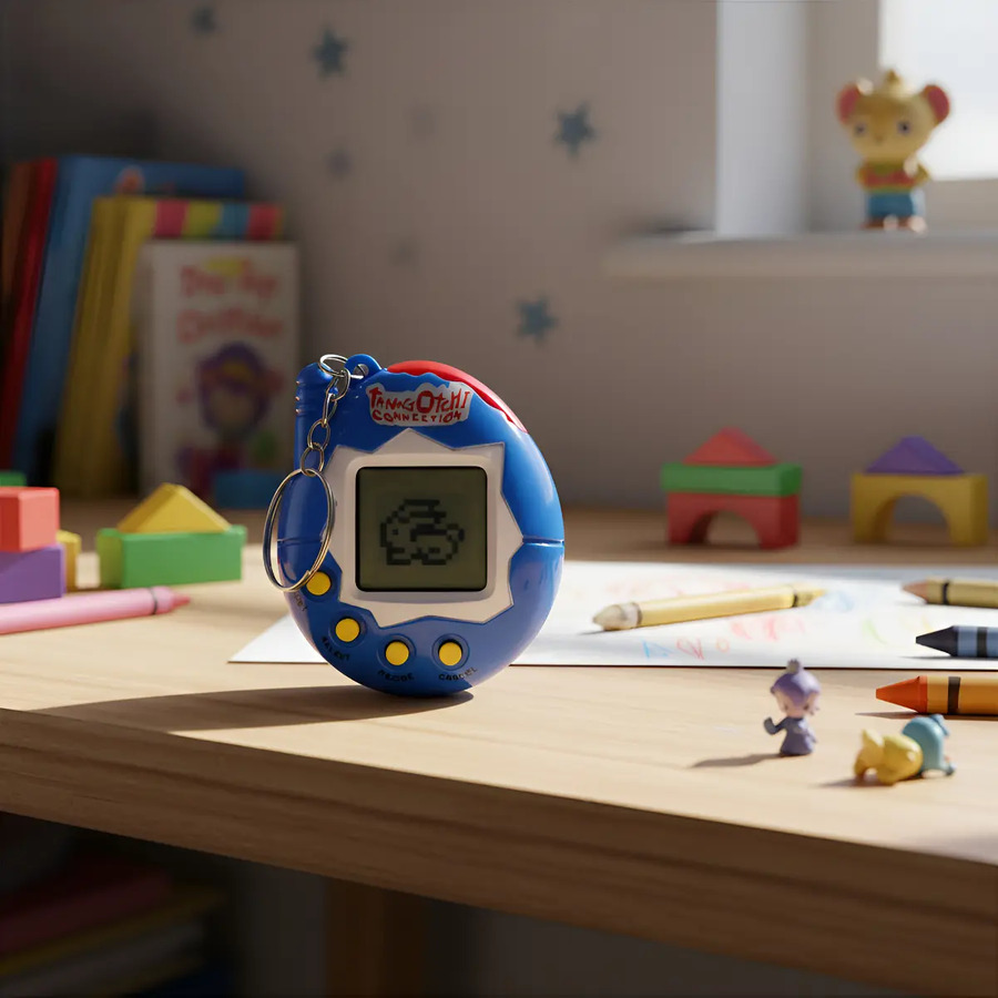 Mascota Virtual Tamagotchi En Huevo Colores