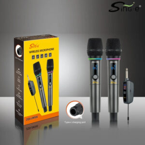 2 Microfonos inalambricos recargables SING E ZQS2M506