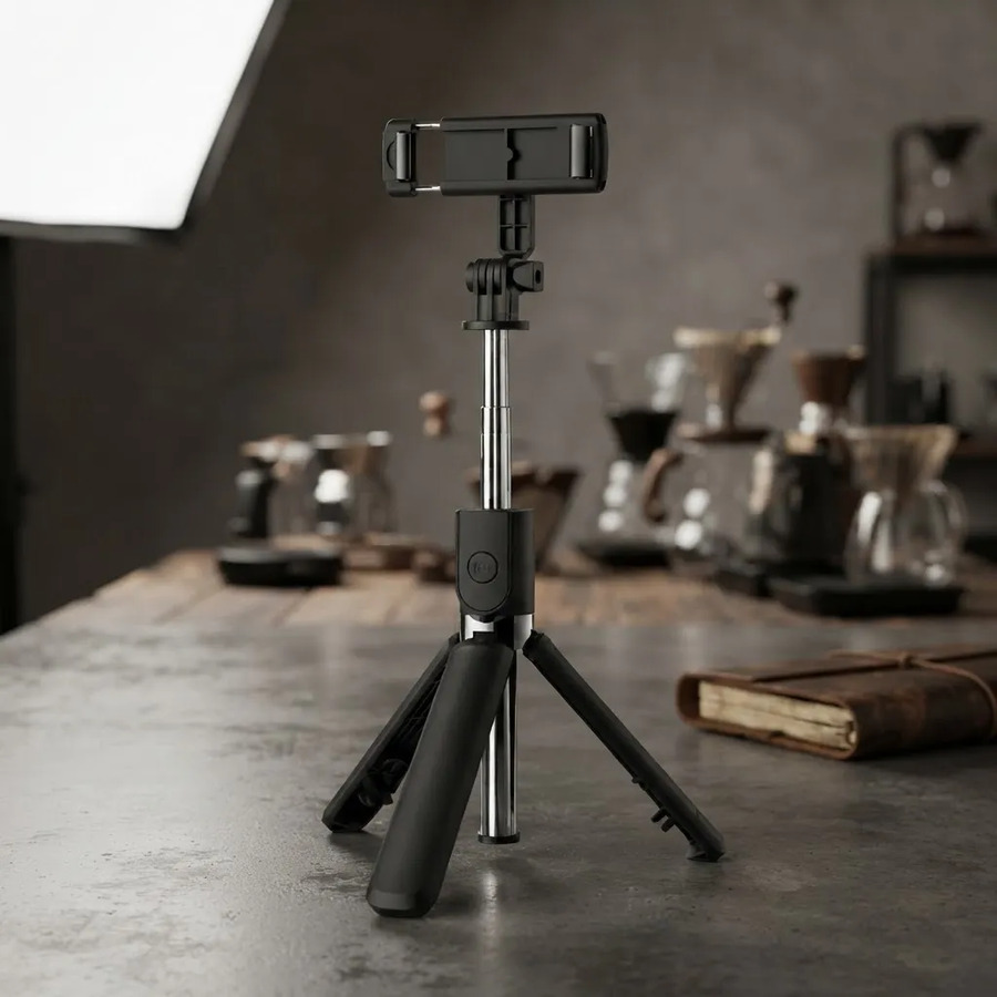 Tripode y palo de selfie OKOP bt KPZ101